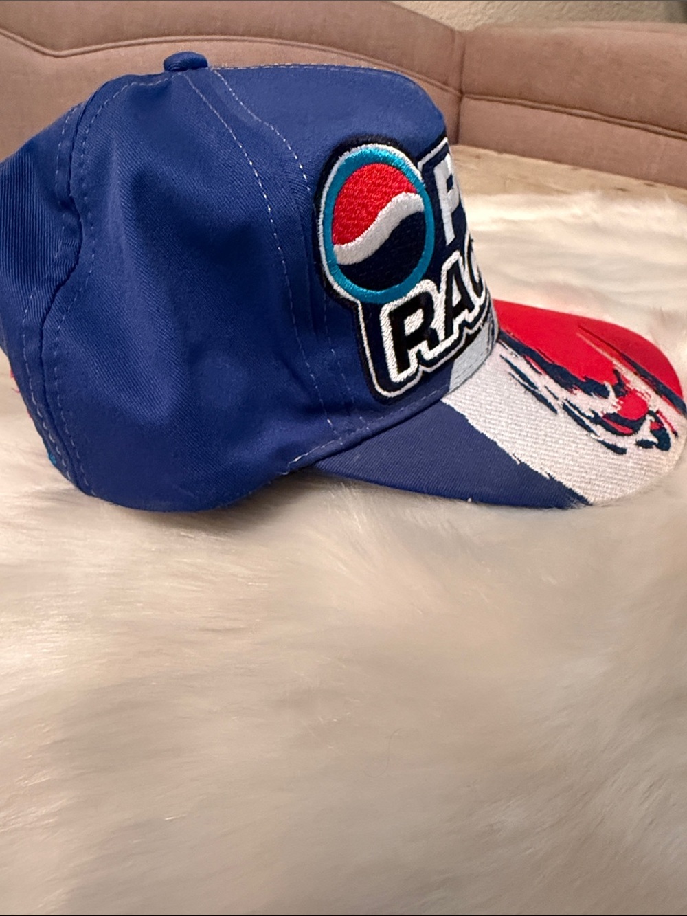 Jeff Gordon 24 Pepsi Racing Cap in Blue, Red & White - Picture 3 of 6
